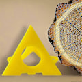 Miniatyrbild 5 av 5: Måla Pyramider, Färgsprayfäste Icke-klibbigt Triangulärt Stativ Färgsprayverktyg Bärbar Sprayfäste Plast Träbearbetningstillbehör (1 set