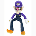 Miniatyrbild 1 av 3: Super Mario All Star Collection 1422 Waluigi Plyschfigur, 12.5\", Flerfärgad