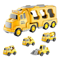 Miniatyrbilde 2 av 5: Lett Musikk Transportbil Inersi Ingeniørbil Container Vogn Gutter Barn Lekevarer Salg