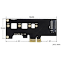 Miniatyrbillede 3 af 5: For CM4 PCI-E til M.2 Adapter Compute Module 4 NVMe SSD Multi-Funktions Bærbar Adapterkort jn
