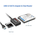Miniatyrbillede 4 af 5: Cfast 2.0 Læser Usb 3.0 Til Sata Adapter Cfast 2.0 Kort Og 2.5 Tommer Hdd Harddisk/Læs Skriv Ssd