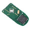 Miniatyrbild 2 av 5: 2/3/4/5 Knappar Smart Fjärrkontrollnyckel 433mhz 4a Chip Nyckellös Sip22 Blad För Compass M3n-40821302