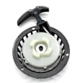 Miniatyrbillede 1 af 5: Sort Trækstart Rekyl Udskiftning til 2 Takts Rekyl Starter Samling Udskiftning til Pocket 47cc 49cc Minimoto Quad Dirt Bike Sort