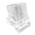 Miniatyrbilde 2 av 5: 1.33-tommers Semi-Transparent Projeksjons-TV WIFI Temperatur Fuktighet Vær ESP32-S3 Aida64 Sub-Skjerm Holografisk Skjerm B