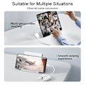 Miniatyrbild 3 av 5: Typ A USB-C till Ethernet-adapter, 2-i-1 Typ-C till RJ45-omvandlare med 60W PD Typ-C Laddningsport