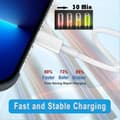 Miniatyrbilde 5 av 5: USB C-kabel USB C-laderkabel Type C Hurtigladekabel Kompatibel med