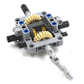 Miniatyrbillede 1 af 5: 29-delt Technic Differentiale Gearkasse Kit Pakke Kompatibel med Tsma29