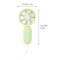 Pikkukuva 2 / 2: Kannettava tuuletin Mini USB-lataustuuletin Pöytätuuletin Mini Kädessä pidettävä tuuletin - VÄRI: YE