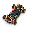 Miniatyrbilde 5 av 5: 4 stk. RC Bil Styrekopper Kompatible blå