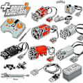 Miniatyrbillede 3 af 5: Moc Tekniske Dele Power Functions Motor Multi Værktøj Servo Togmotor Pf 8293 8883 Model Kompatibel Alle Mærker Byggeklodser