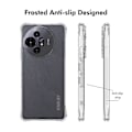 Miniatyrbilde 4 av 5: For TCL 50 Pro NxtPaper 5G/TCL 50 NxtPaper 5G ENKAY HAT PRINCE Deksel Transparent TPU Telefondeksel