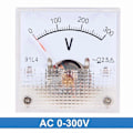Miniatyrbillede 1 af 4: 91L4 AC 0-300V 150V 250V 450V Analog Panel Volt Spændingsmåler Voltmeter Måler AC 0-300V