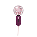 Miniatyrbillede 1 af 3: Bærbar Ventilator Håndholdt Opladningsventilator Mini Ventilator Lomme Mini Ventilator-FARVE: RD