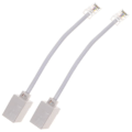 Pikkukuva 1 / 4: 2 kpl RJ11 - RJ45 -sovitin puhelimesta Ethernet-sovittimeen puhelimesta Ethernet-kaapeliin