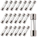 Miniatyrbillede 1 af 5: T3.15AL250V 5x20mm 3.15A 250V Langsom Blæsning Sikringer 3.15 Amp 250 Volt 0,2 x 0,78 Tommer Glasrør (Pakke med 20 stk)