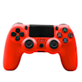 Miniatyrbillede 1 af 4: Trådløs controller til PS4/Pro/PS3/Slim/PC/Steam, Bluetooth controller, joystick, understøtter 6-akser, vibration, trykklik