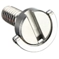Miniatyrbild 3 av 5: Lång 1/4\" D-ring Skruv Rostfritt Stål För Kamera Stativ Snabbkopplingsplatta Silver