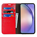 Pikkukuva 2 / 5: Lompakkokotelo jalustalla Samsung Galaxy A54 5G:lle, aitoa lehmännahkaa