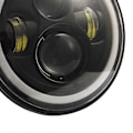 Miniatyrbillede 2 af 5: LED 7' Runde Forlygter 200W til LJ Hummer