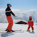 Miniatyrbilde 2 av 5: 21m Ski-treningssele for barn - Lær å stå på ski med skiutrustning for gutter og jenter, nybegynnere - Sportsutstyr for vintermoro