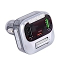 Miniatyrbillede 3 af 5: E75 Bil Bluetooth FM Transmitter USB Biloplader Biltilbehør Sort