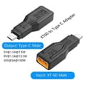 Miniatyrbillede 3 af 5: XT60 til USB C Adapter Energioplagring XT60 Han til Type-C Han 100W 20V Opladningsstik til Bærbar