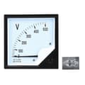 Fyrkantig Panel Voltmeter Analog Voltmeter AC 0-500V för Elektroniska Kontrollenheter