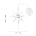 Miniatyrbilde 2 av 4: 1 stk Jul Sucker Lys Polaris Design LED Lys Dekorativ Lampe (Ingen Batteri)