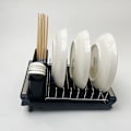Miniatyrbillede 4 af 5: Udtrækkelig Opvaskestativ Sort 1 stk