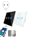 Miniatyrbild 1 av 5: Tuya Smart Life LED-dimmerströmbrytare WiFi Smart Light Touch Switch Dimning Kompatibel för Hem EU-kontakt