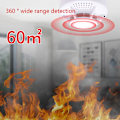 Miniatyrbild 4 av 5: Värmelarm Rökalarm Brandvarnare Takmontering Ljus Ljudvarning Alarm