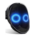 Bluetooth LED Lysende Festmaske Halloween Jul DIY Animation Tekst Kærlighed Spøg Koncert Robot F