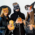 Miniatyrbillede 2 af 5: 12 stk Øjennet 7,9x5,9 tommer DIY Therian Maske Material Kit Plast Øjennet Plader kompatibel til DIY Håndværk