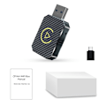 Miniatyrbilde 3 av 5: Carplay Adapter Kablet til Trådløs Boks Android Auto Bil Interconnect Boks - Sølv 1 stk