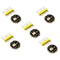 5st INMP441 Rundstrålande Mikrofonmodul MEMS Hög Låg I2S Gränssnitt Stöd ESP32