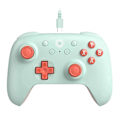 Miniatyrbillede 2 af 5: Kablet Game Controller til PC 10/11 Android Gaming Tilbehør Orange Grøn