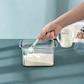 Miniatyrbilde 5 av 5: Formel Pulver Dispenser - Melkepulverbeholder, Bærbar Forseglet Matbeholder for Melkepulver, Snacks og Frokostblanding