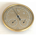 Miniatyrbilde 2 av 5: Barometer, værstasjon med barometer og hygrometer, termometer, 3 i 1 analog veggværstasjon, kompatibel for innendørs og utendørs