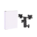 Miniatyrbilde 4 av 5: Flash Base Reflektor Flash Guide Fotografi Fylllys Stativ Telefon Multi-posisjon Live Streaming Slide Stativ, a