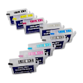 Miniatyrbillede 5 af 5: hg T76 T7601-T7609 P600 Genopfyldelig Blækpatron med Auto Reset ARC Chip til Epson SureColor-P600 Printer