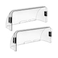 Miniatyrbillede 3 af 5: Justerbar Magnetisk Luftdeflektor Nem Justering Mellem 20-35 cm Til Gulvriste, Ventiler, Sidevægs Gulvventil Deflektor-2