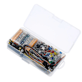 Miniatyrbild 1 av 5: 830 Kopplingsdäck Set Elektronikkomponent Startpaket DIY Kit med Plastlåda Kompatibel med Arduino UN