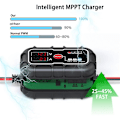 Pikkukuva 3 / 5: Aurinkopaneeliohjain Smart 10A MPPT Aurinkolataussäädin 10 Amp 12 Voltin Aurinkopaneelisäädin Digitaalinen LCD-näyttö