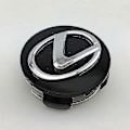 Miniatyrbillede 1 af 5: Til Lexus 62mm Lexus Bilhjul Center Plastdæksel - Sort (4 Pak)