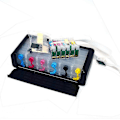 Miniatyrbillede 4 af 5: hg 6 Farve 82 82N T0821-T0826 Ciss System til Epson R270 R390 RX590 R295 T50 RX690 RX610 RX615 R290 1410 Printer med ARC Chip