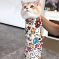 Miniatyrbild 3 av 5: Kattvårdsinpackning Självhäftande Repskydd Lugnande Inpackning För Klippning Av Klor - Multifunktionellt Husdjursverktyg - FÄRG: S