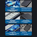 Miniatyrbillede 1 af 4: M.2 SSD NVMe Kabinet USB3.2 Gen2 Type C 10Gbps PCIe SSD Kabinet M.2 NVME Kabinet Disk Boks Værktøjsfri SSD