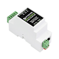 Pikkukuva 1 / 5: RS485 Sarjaporttipalvelin RS485 - RJ45 Ethernet TCP/IP - Sarjaporttimoduuli Kiskotyyppinen Sarjaporttipalvelin