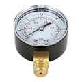 Miniatyrbilde 4 av 5: 50mm 0~15psi 0~1bar Bassengfilter Vanntrykk Dial Hydraulisk Trykkmåler Manometer 1/4\" Npt Gjenge