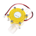 Miniatyrbild 5 av 5: Högkvalitativ DC 5V/12V/80V 10W Vattenflödespump Mini Turbin Flödesomvandling Hydro Generator F1FC